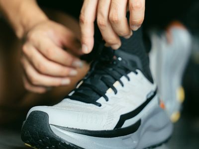 Man focusing before starting a complex exercise sequence.